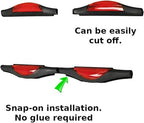 Car Door Protectors Bump Door Edge Strip Dent Reflectors on Car Rear Front Door Scratches Protection