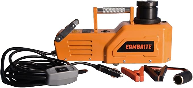 12V DC Heavy Duty 15 Ton 33000lbs Hydraulic Car Floor Jack with LED Light Electric Car Jack for SUV and RV, Trucks, Sedan, Van