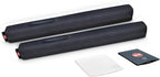 The Original Car Seat Gap Filler - Set of 2 (Pad + LED Light) | Car Accessories for Men & Women, Between Seats Console Organizer, Patented, As Seen On Shark Tank