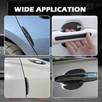 8PCS Carbon Fiber Car Door Protector Edge Guards,Thicker Door Guard for Cars Provides Impact and Anti-Scratch Protection,Universal Self-Adhesive Doors Protectors for Vehicles