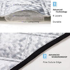 Car Windshield Cover, Heavy Duty Thick Protective Windscreen Cover - Snow Ice Frost Sun UV Dust Water Resistent - Pefect Fit for Cars SUVs All Years Summer/Winter