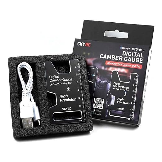 CTG-015 Digital Camber Gauge for RC Car Truck Setup Tool
