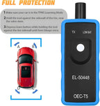 TPMS Relearn Tool for GM Vehicles, EL-50448 Tire Pressure Monitor Sensor Activation Reset Tool OEC-T5, System Programming Training for Most Series Cars (Blue)