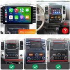 Car Stereo Radio for Nissan Frontier SV 2013-2020 - Wireless Wired Carplay and Android Auto GPS Navigation - (4GB+64GB) Head Unit 9 Inch Blu-etooth RDS FM AM DSP