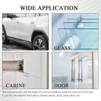 32.8Ft Car Door Edge Guards, Car Door Protector, Anti-Collision Automotive Entry Trim Molding Guard, No Glue Auto Exterior Edge Trim Protective Strip for Most Vehicles (Black, 10M)