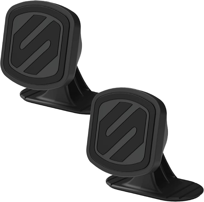 MMD-2PKXCES0 MagicMount Select Magnetic Car Phone Holder - Strong Magnet Mount for iPhone and Android - 2 Pack Magnetic Cell Phone Mounts for Car Dash - Universal 360° Mobile Cellphone Holder