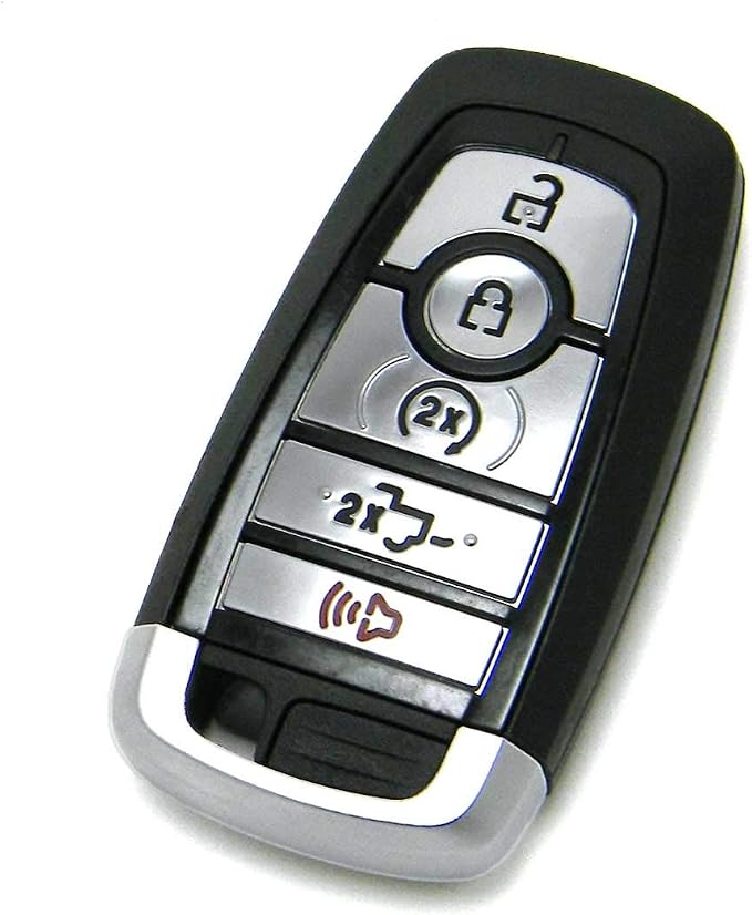 OEM Electronic 5-Button Smart Key Fob Remote Compatible with 2023-2025 Ford F-Series Truck (FCC ID: M3N-A3C108397, P/N: 164-R8330, 164-R8365, 164-R8370)