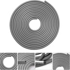 Car Door Edge Guards Rubber U Shape Edge Trim Seal Strips Protector Car Door Edge Protection for Auto Vehicle 10M