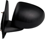 2 Piece Driver and Passenger Side Mirror Assembly Set Electric Adjustment Heated No Memory Black Compatible with 2007-2017 Jeep Compass CH1320262 CH1321262