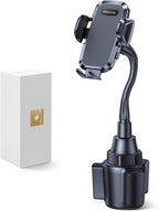 Cup Holder Phone Mount - Universal Gooseneck Adjustable Car Cell Phone Mount for iPhone, Samsung, Google and All 4.0-7.2 inches Smartphones