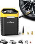 Heavy-Duty 160 PSI Tire Inflator Portable Air Compressor, 1 Min Fast Inflation Cordless Portable Air Pump with Digital Pressure Gauge & LED Light, Electric Tire Pump for Car, SUV, Bike, Ball
