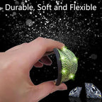 2pcs Bling Car Cup Holder Coaster, 2.75 inch Anti-Slip Shockproof Universal Fashion Car Coasters Insert Bling Crystal Rhinestone Automotive Interior Accessories for Women (2 pcs, Light Green)
