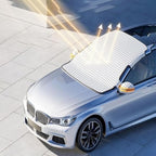 Car Sunshade, Snow Blocking, Antifreeze, Sun Protection, and Rainproof are Easy to Install to Resist Frost, Snow, Wind, and rain (Small Size)