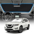 for Nissan Rogue Sun Shade Windshield Cover - Custom Fit Rogue Accessories 2014-2020 Sunshade Foldable UV Protection & Heat Shield Sun Visor Accessories