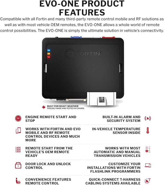 EVO-ONE EVO-ONE All-in-One Remote Start, Security & Data Interface