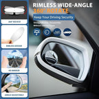 2 Blind Spot Mirror for Lincoln Corsair 2020-2025 | High definition glass with wide angle view 360-degree rotation adjustable base eliminate blind spots on side rearview mirrors