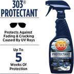 Automotive Protectant Spray Helps Prevent Fading & Cracking Repels Dust Lint & Staining, Best UV Protection & Restores Lost Color, Exterior & Interior Car Cleaning Supplies 16oz 6 Pack