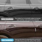 4PCS Car Door Edge Guards, Auto Side Door Protector Car Door Self Adhesive Anti-Collision Trim Strip, Universal Car Body Anti-Scratch Bumper Guard for Car SUV Truck (White)