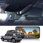 4K Dash Cam Suitable for Toyota Tundra 2017-2021 & Sequoia 2017-2022 Limited SR5 Platinum TRD Pro, Integrated OEM Look, High Definition 2160P Video WiFi, G-Sensor, Loop Recording, 64GB Card