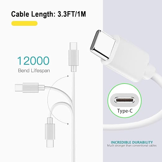 6FT Car Carplay USB a to USB C Cable for iPhone 16E 16 17 iPhone 15 Pro Max Car Charger iPhone 16e 15, iPhone 15 Carplay Cable Charger iPhone 15 Pro Plus, iPad USB C 10th Pro Air 5/4th Mini 6th