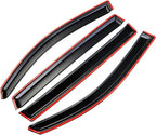 94557 Tape-On Window Visors Rain Guards Deflector Designed for 2016-2022 Honda Pilot（4pcs）