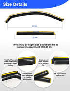 in-Channel Window Rain Guards Fit for Hyundai Palisade 2020 2021 2022 2023 2024 2025,Extra Durable Visors Vent Visors Window Deflector Vent Shades Car Accessories -4 pcs