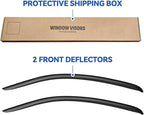 Window Visors Rain Guards Shield for 2005-2009 Ford Mustang, Out-Channel Window Vent Wind Deflectors Visors Shades for 05-09 Ford Mustang