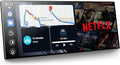 11'' Wireless Carplay Screen for Car Built-in Net-Flix YouTube Apps, Portable Touchscreen Car Stereo with Android Auto, Backup Camera, OTA Updates, Bluetooth, Voice Control, GPS Navigation,FM