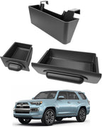 Console Organizer Tray Fits for 2014-2024 Toyota 4Runner Center Console Hanging Dashboard Screen Drawer Armrest Storage Box Compatible with 4Runner Interior Accessories (Drawer+Hanging)