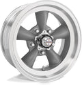 Vintage VN105 TORQ THRUST D 15X8 5X4.75 4.5 0mm TORQ THRUST GRAY MACHINED LIP - VN10558061