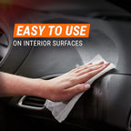 Car Cleaning Wipes, Wipes for Car Interior and Car Exterior, 50 Wipes Each (Pack of 2)