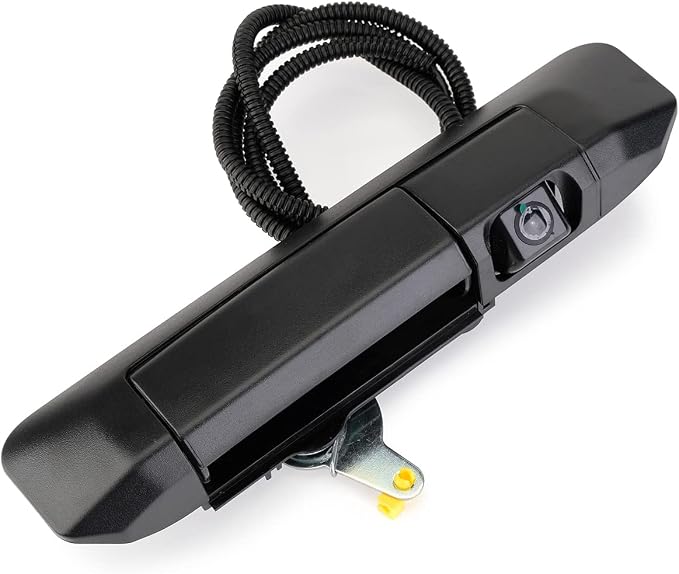 Tailgate Handle Backup Camera Compatible with 2005-2015 Toyota Tacoma Rear View Reverse Camera Handle Tailgate Lock RCA Connector