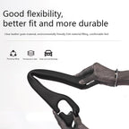 Car Seat Gap Filler 2 Pack, Anti-Drop Seat Gap Plug Blocker with Storage, Universal Car Seat Gap Organizer Stops Items from Falling, Fits Cars, SUVs, Trucks, Car Interior Accessories (black)