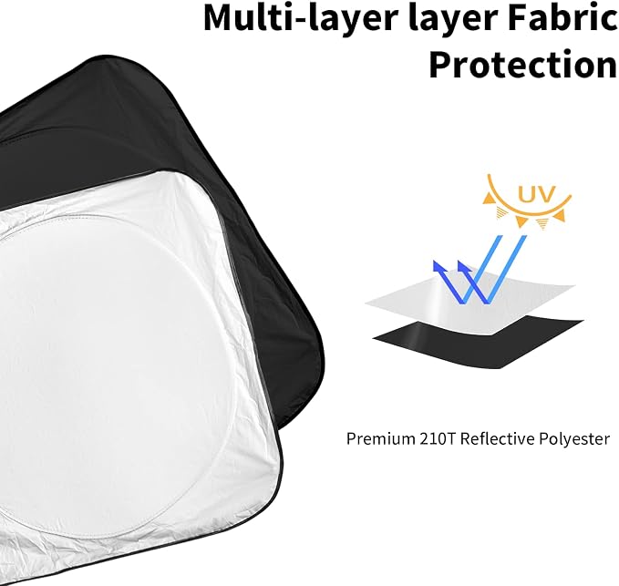 for Forester SUV Windshield Sun Shade Car Sunshades, Custom-fit 2019-2023 2024 Subaru Forester Windshield Cover Front Window Sun Visor Shield Keep Vehicle Cool Interior Accessories