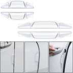 4 PCS Car Door Anti-Collision Strip, Rearview Anti-Impact Sticker, Door Protection Decorative Covers, Door Edge Bumper Guard, Universal Car Side Door Edge Protector (Transparent)