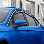 Goodyear Shatterproof in-Channel Window Deflectors for Ford Fusion 2013-2020, Rain Guards, Window Visors for Cars, Vent Deflector, Car Accessories, 4 pcs - GY003452LP