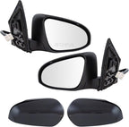 Power Heated Paint to Match Side Mirror Set Driver & Passenger Compatible with 2016 Scion iM, SC1320110, SC1321110