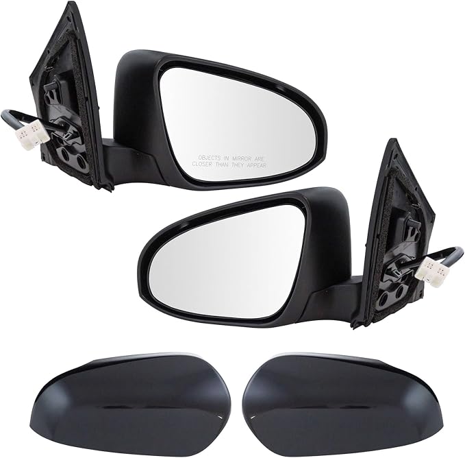 Power Heated Paint to Match Side Mirror Set Driver & Passenger Compatible with 2016 Scion iM, SC1320110, SC1321110
