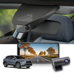 Front 4K+Rear 1080P Dash Cam Adapts for Toyota Corolla Cross 2023-2026 (NOT Corolla), OEM Style, Built-in WiFi & APP, Dual HD Video, Loop Recording, G-Sensor, Easy to Set, 128GB Card