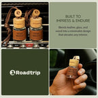Hanging Car Air Freshener 2 Pack 8ML - Light Sandalwood Fragrance - Car Diffuser - Helps Reduce Odors - Car Interior Accessory