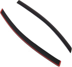 Outside Mount Window Vent Visors Rain Guards Compatible with Mazda RX-8 2003-2012 | Side Window Wind Deflectors Rain Shields | Smoke Tinted, 2 Pcs Set, DGWV-826