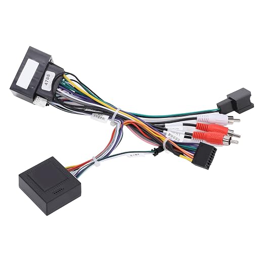 Radio Wiring Harness Fit for Cruze, Audio Wiring Harness with CAN Bus Box 16Pin Replacement