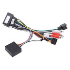 Radio Wiring Harness Fit for Cruze, Audio Wiring Harness with CAN Bus Box 16Pin Replacement