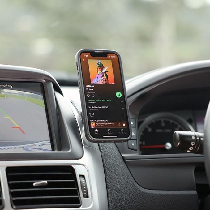 Adhesive Dash/Console Car Phone Holder for iPhone,Galaxy, Pixel and Universal Adaptor