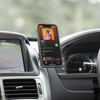 Adhesive Dash/Console Car Phone Holder for iPhone,Galaxy, Pixel and Universal Adaptor