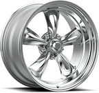 Vintage VN515 TORQ THRUST II 1 PC 16X8 5X4.5 4.07-11mm POLISHED - VN5156865