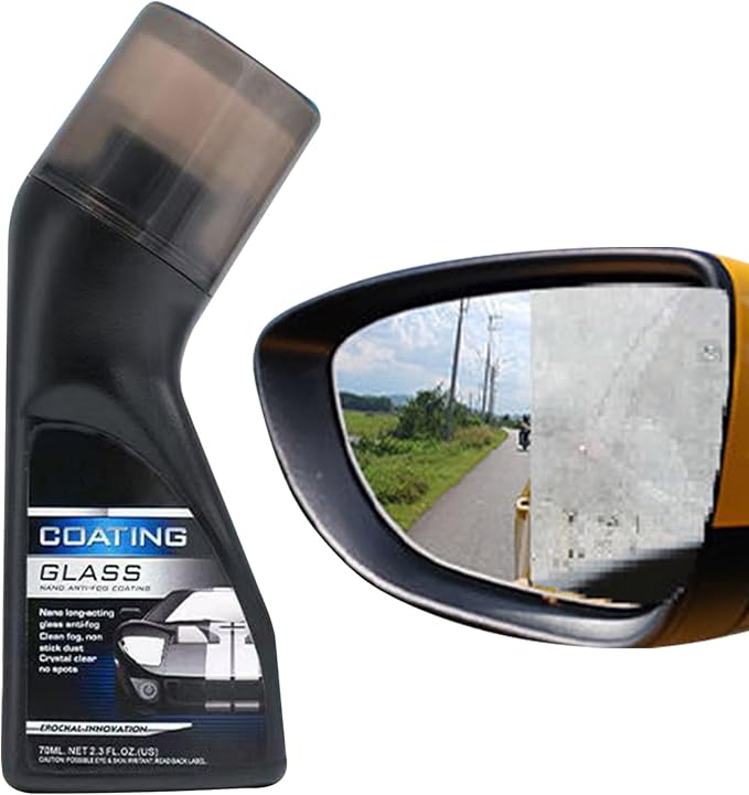Car Glass Anti-Fog Agent - 90ml Auto Windshield Waterproof Defogging Agent, Highly Efficient Car Care Tool for RV, Small Cars, Sedan, Truck, SUV, Fog-Resistant Windshield for Clear Driving