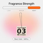 Air Freshener in Fragrance 03 | Hanging Odor Eliminator for Cars, Closets & Drawers | Juniper Berries, Pomelo & Saffron | Vegan, Non-Toxic, Cruelty-Free