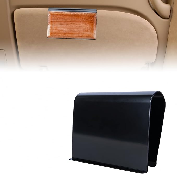 Car Air Freshener Visor Clip Compatible with Drift Car Air Freshener, Auto Accessories, Vehicle Sun Visor Metal Clip, Black, Freshener not include (1 Pack)