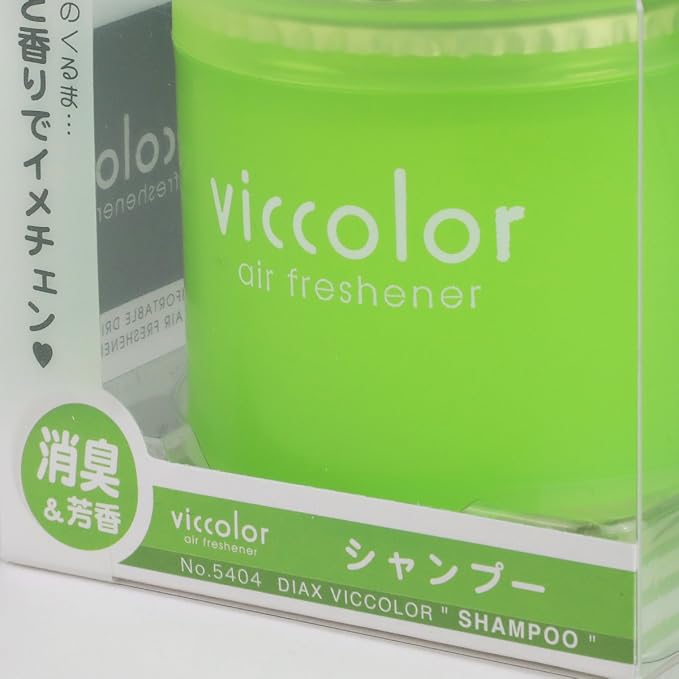 VicColor Gel Based Japanese Under-The-Car Air Refresher/Odor Eliminator Can (Shampoo Scented)